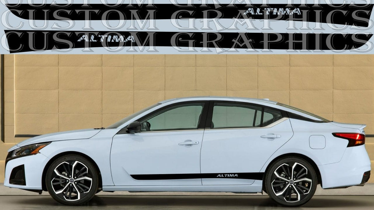 Stickers Compatible With Nissan Altima New Classico Design
