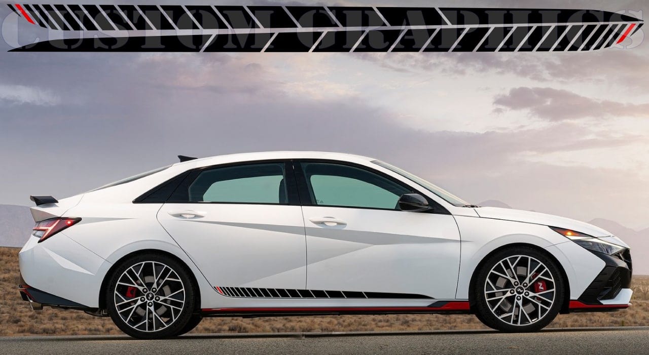 Sticker for Hyundai Elantra New Design Decal Vinyl