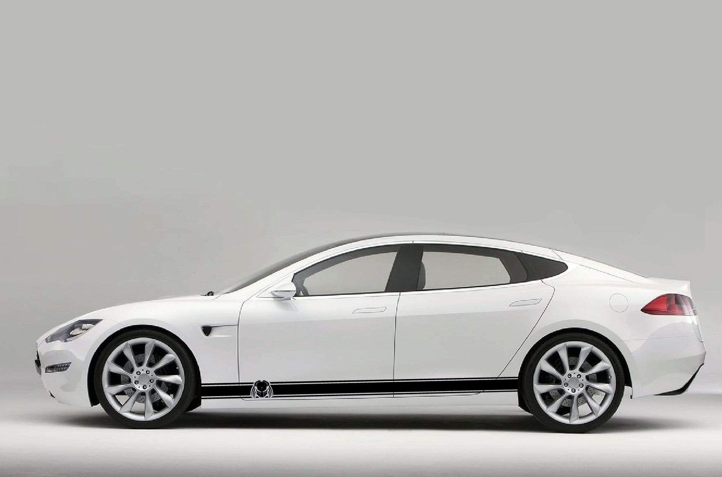 Alien Graphic Compatible with Tesla 3 | Tesla X Stickers | Tesla Y Stickers Tesla S