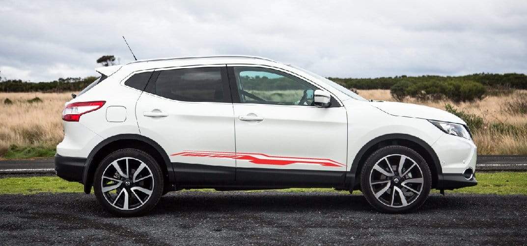 Custom Stickers Vinyl Decals For Nissan Qashqai