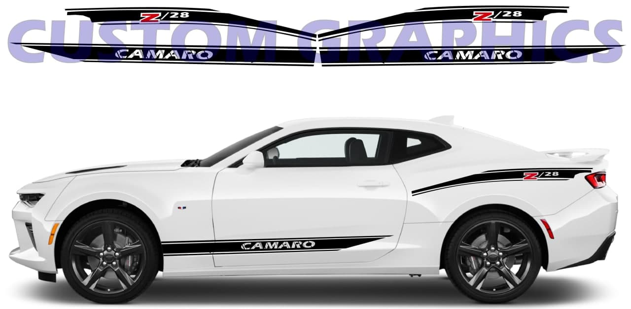  Premium Camaro Stickers Decals Any Design