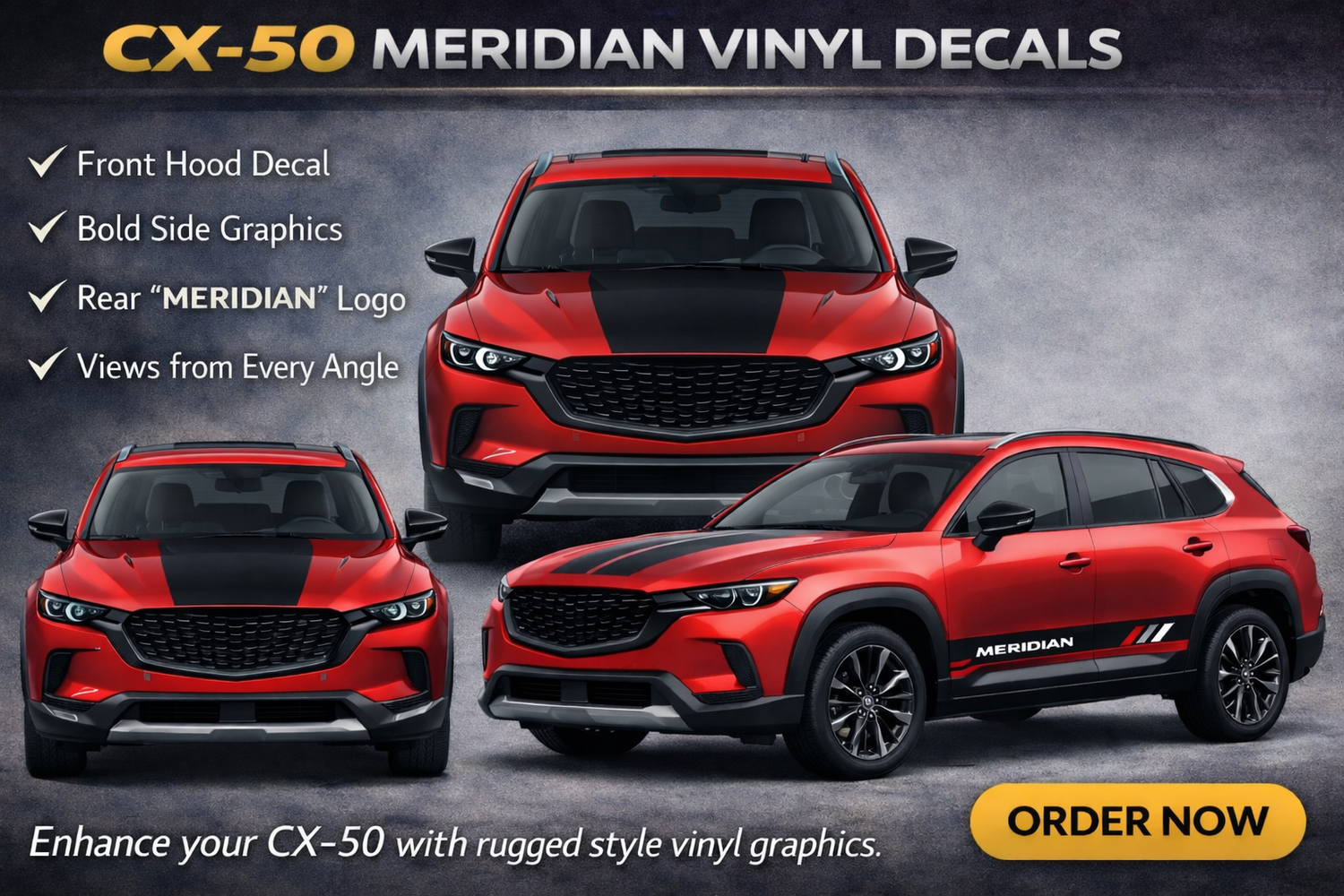 Best Car Sticker Decals Mazda CX-50