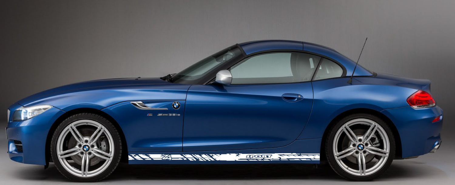 Racing Stripes Stickers for BMW Z4 | Brothers Graphics