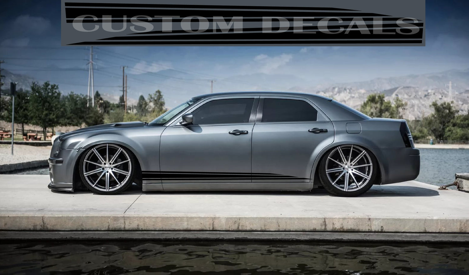 chrysler 300 decals,  chrysler 300 vinyl decals,  chrysler 300c decals