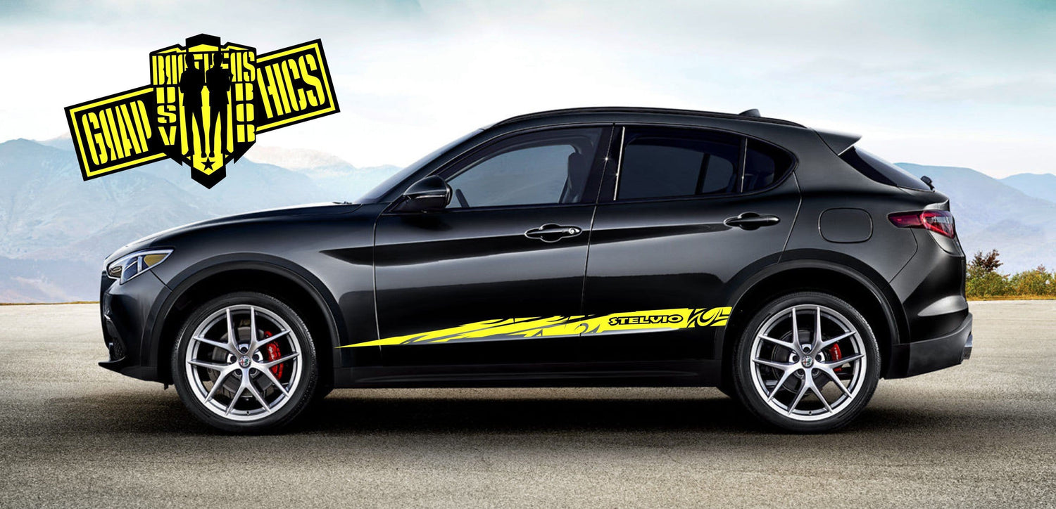 Alfa Romeo Stelvio Decals