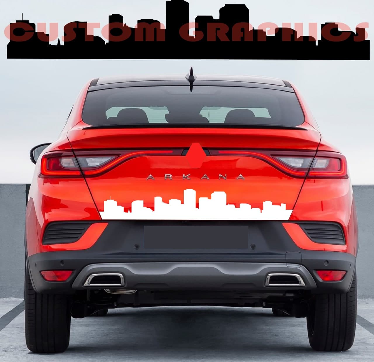 Vinyl decal Stickers for Renault Arkana Collection | Brothers Graphics
