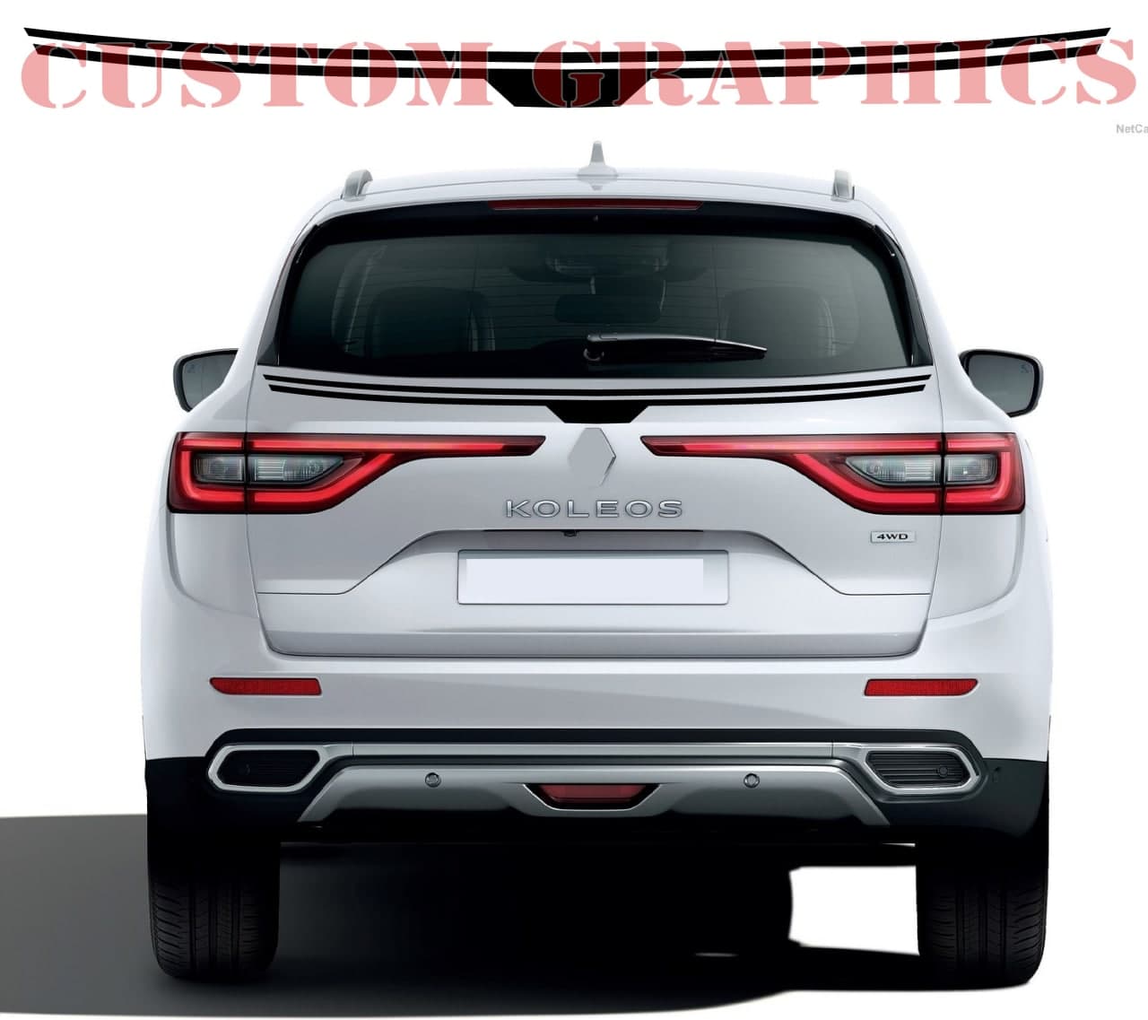 Renault Koleos Collection Add sporty design to your Renault Koleos with vinyl stripe decals