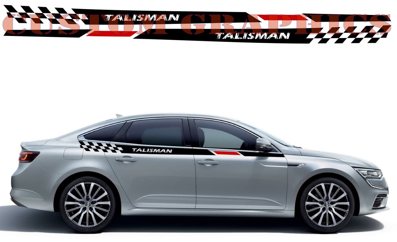 Vinyl decal Stickers for Renault Talisman Collection | Brothers Graphics