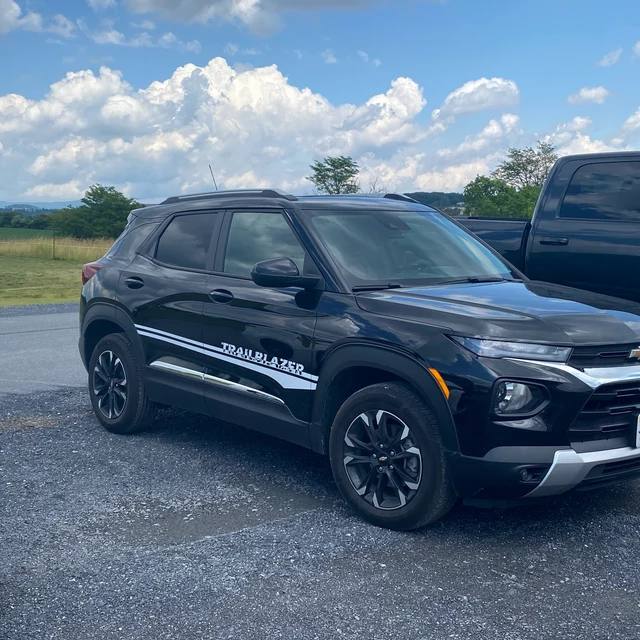 Vinyl decal Stickers Compatible with Chevrolet Trailblazer 