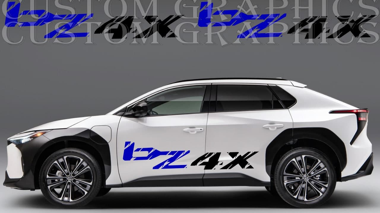 Stickers Toyota bZ4X 2023,oyota bz4x,  toyota bz4x price,  bz4x toyota,  toyota bz4x range, disney car decal,  dog car decal,   car decals for women