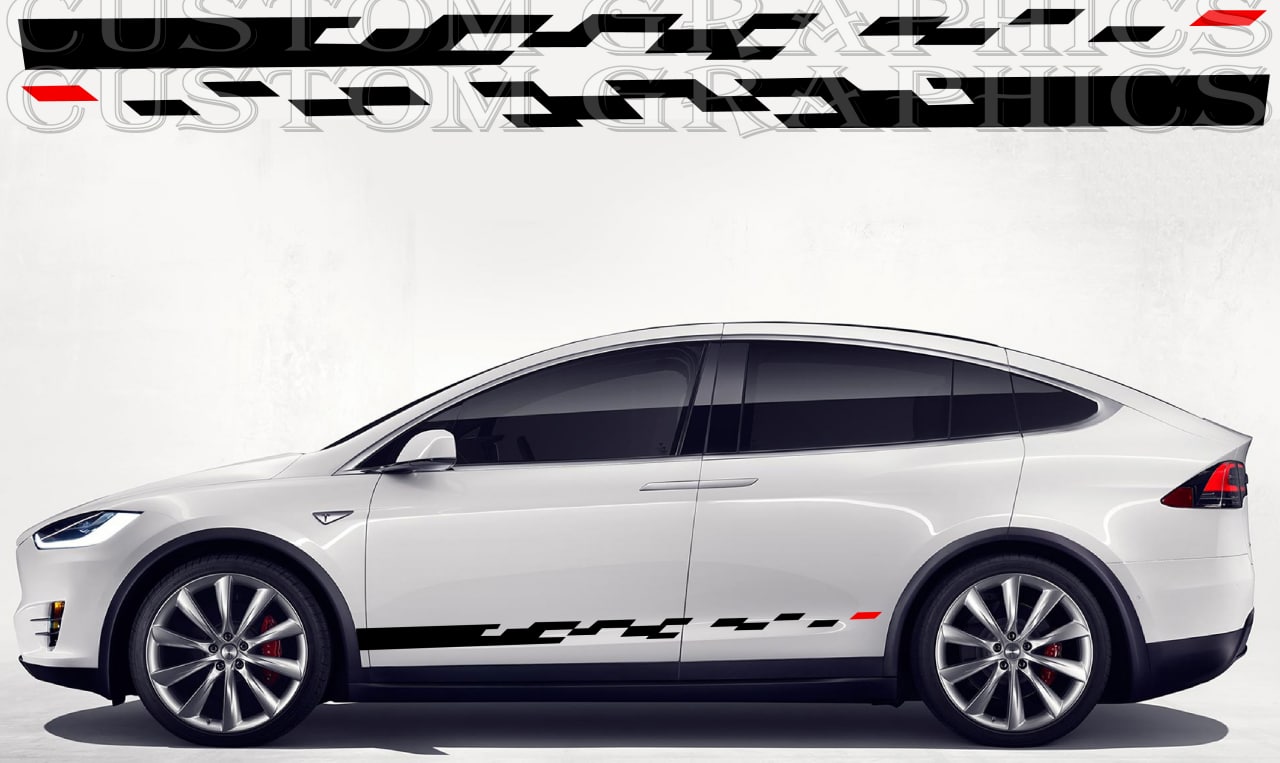 tesla model x tesla Tesla Model X Collection  Personalize your Tesla Model X with bold vinyl stripes. Durable, UV-protected, and weatherproof