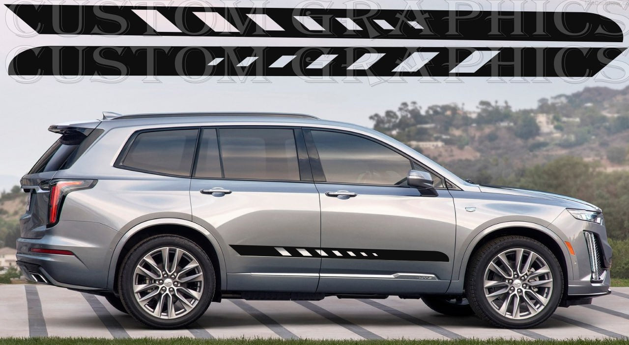 Sticker Compatible With Cadillac XT6 car sticker decals