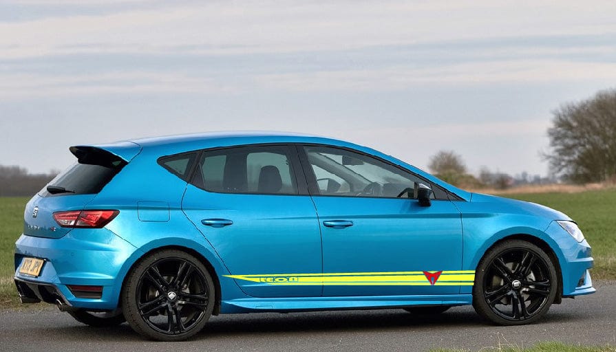 Premium Vinyl Stickers Best Stripes Compatible With Seat Leon new