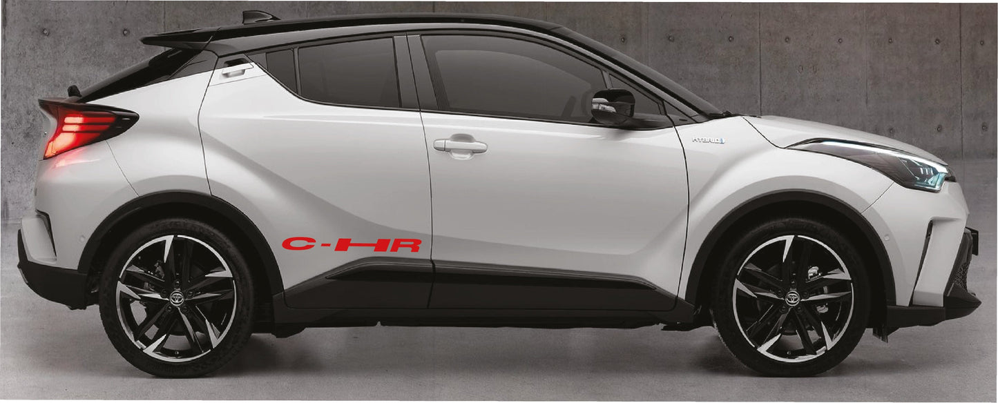 New Premium Sticker Vinyl Stripes Compatible With Toyota C-HR Sticker Street Auto