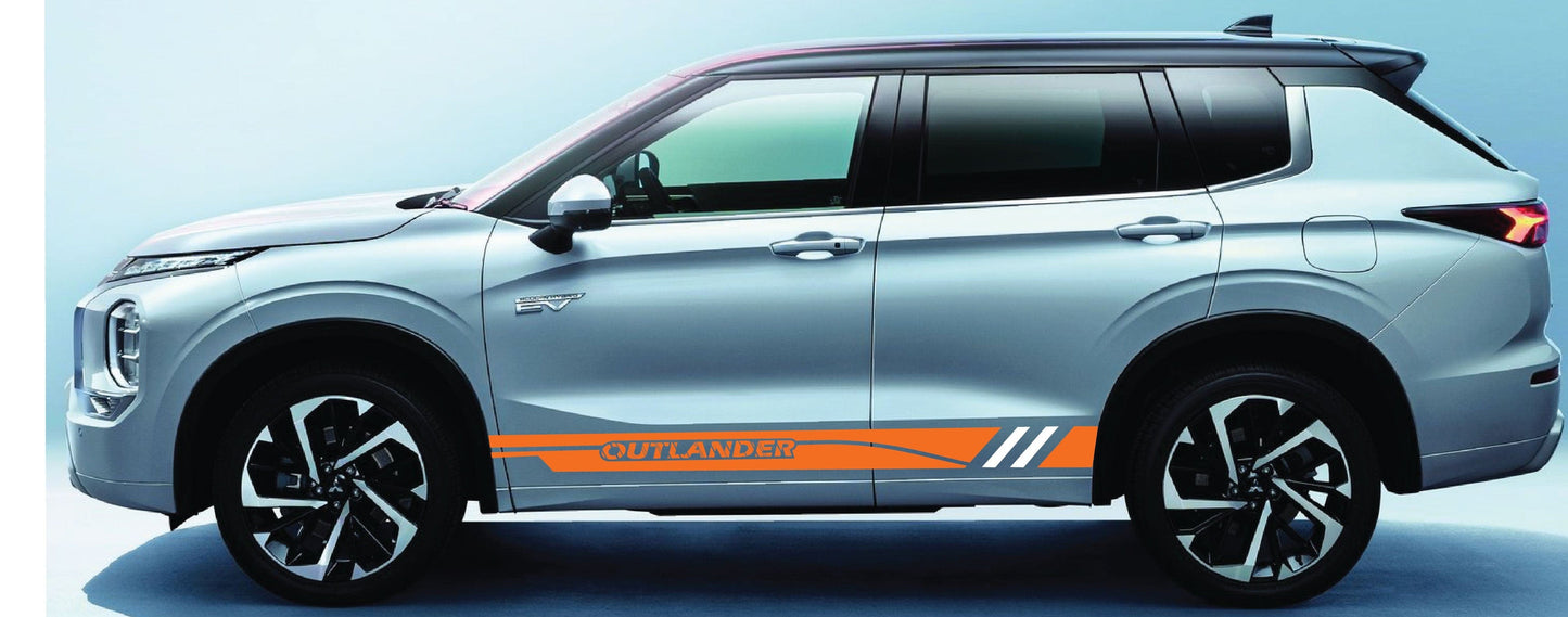 New Stickers Compatible With Mitsubishi Outlander 1 Decal