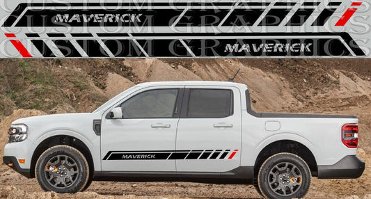 New Design Stickers Decals Vinyl Graphics Compatible With Ford Maverick Tremor