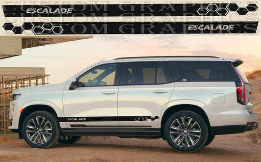 Sticker Compatible with Cadillac Escalade New Honey Design Body Decal