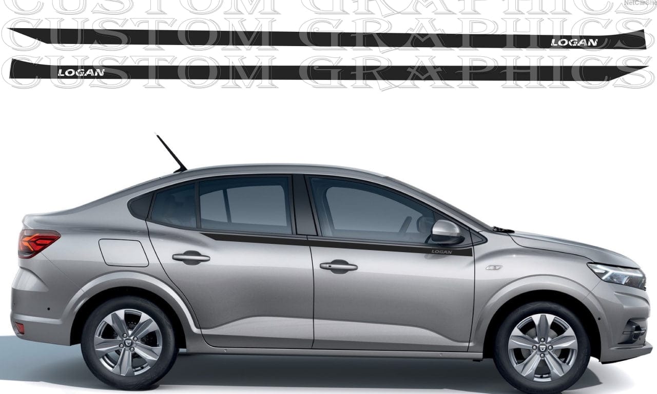 New Graphic Stickers Compatible With Dacia Logan