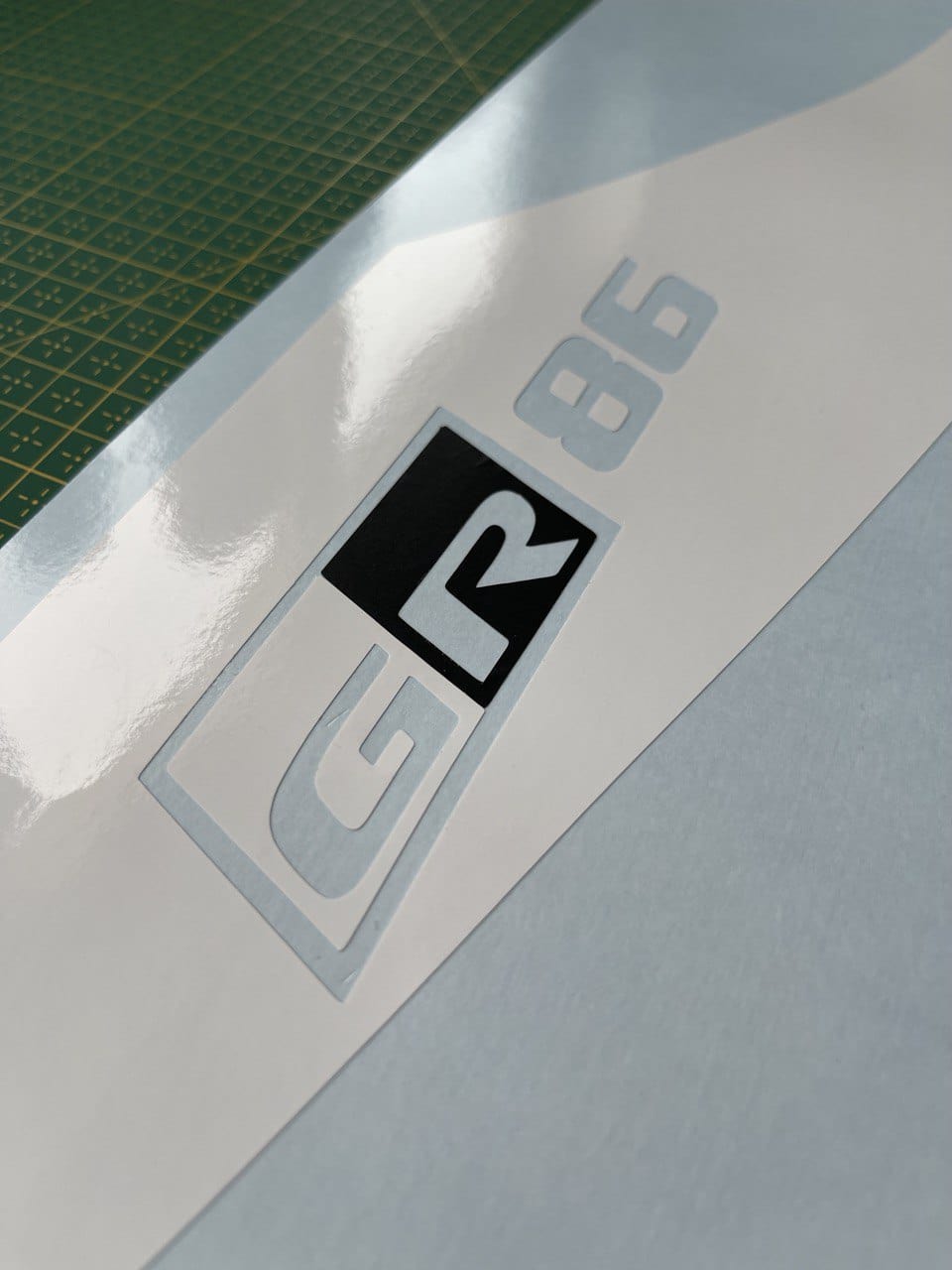 Premium Hood Vinyl Sticker Compatible With Toyota GR 86 Style Classic Design Decorative car decals Car window stickers Exclusive car decals