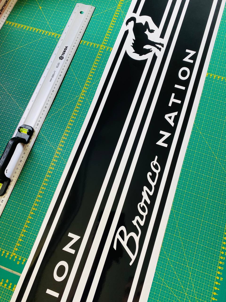 Premium Vinyl Stickers Compatible With Ford Bronco Nation 2023