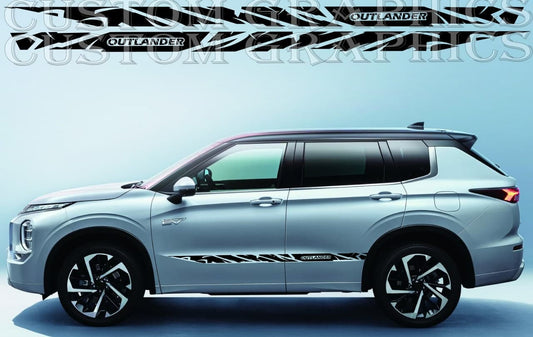 Stickers Compatible With Mitsubishi Outlander Style Design Man Gift