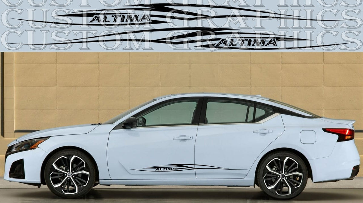 Stickers Compatible With Nissan Altima New Tribal Design