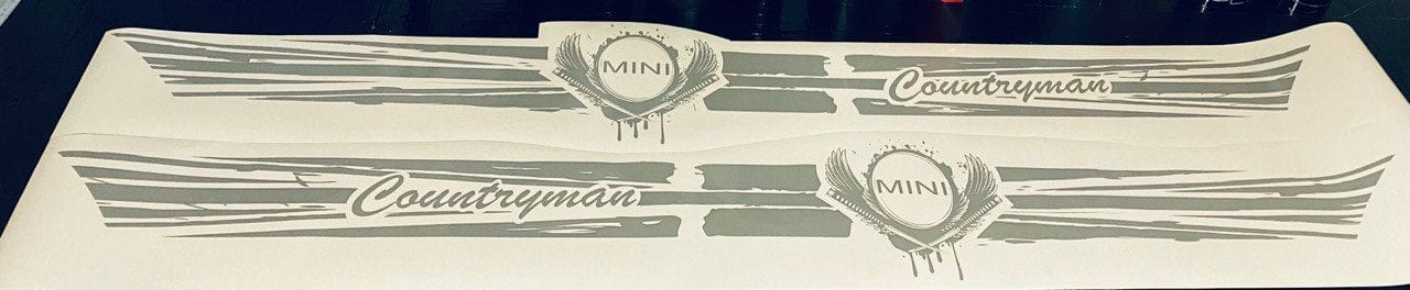Side Stripe Decal Graphic Sticker Compatible with Mini Cooper, Clubman, John Cooper, Countryman