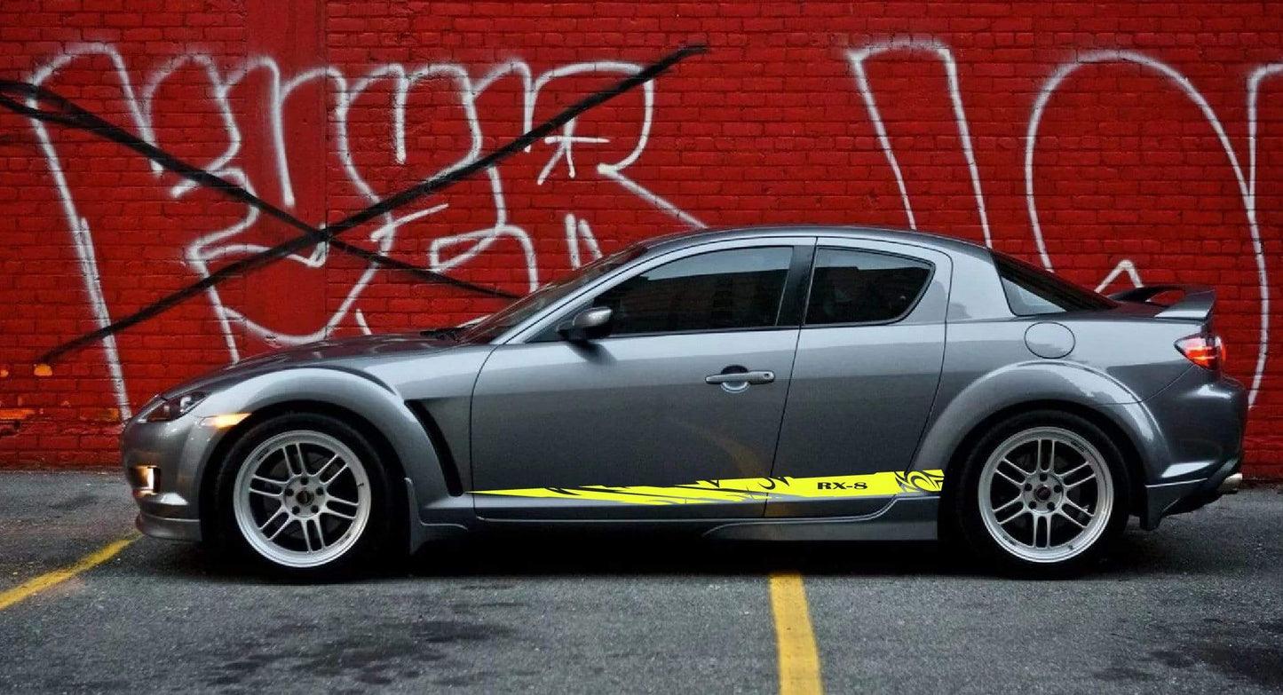 Premium Vinyl Stickers Compatible With Mazda RX-8 Style Design Graphic car stickers