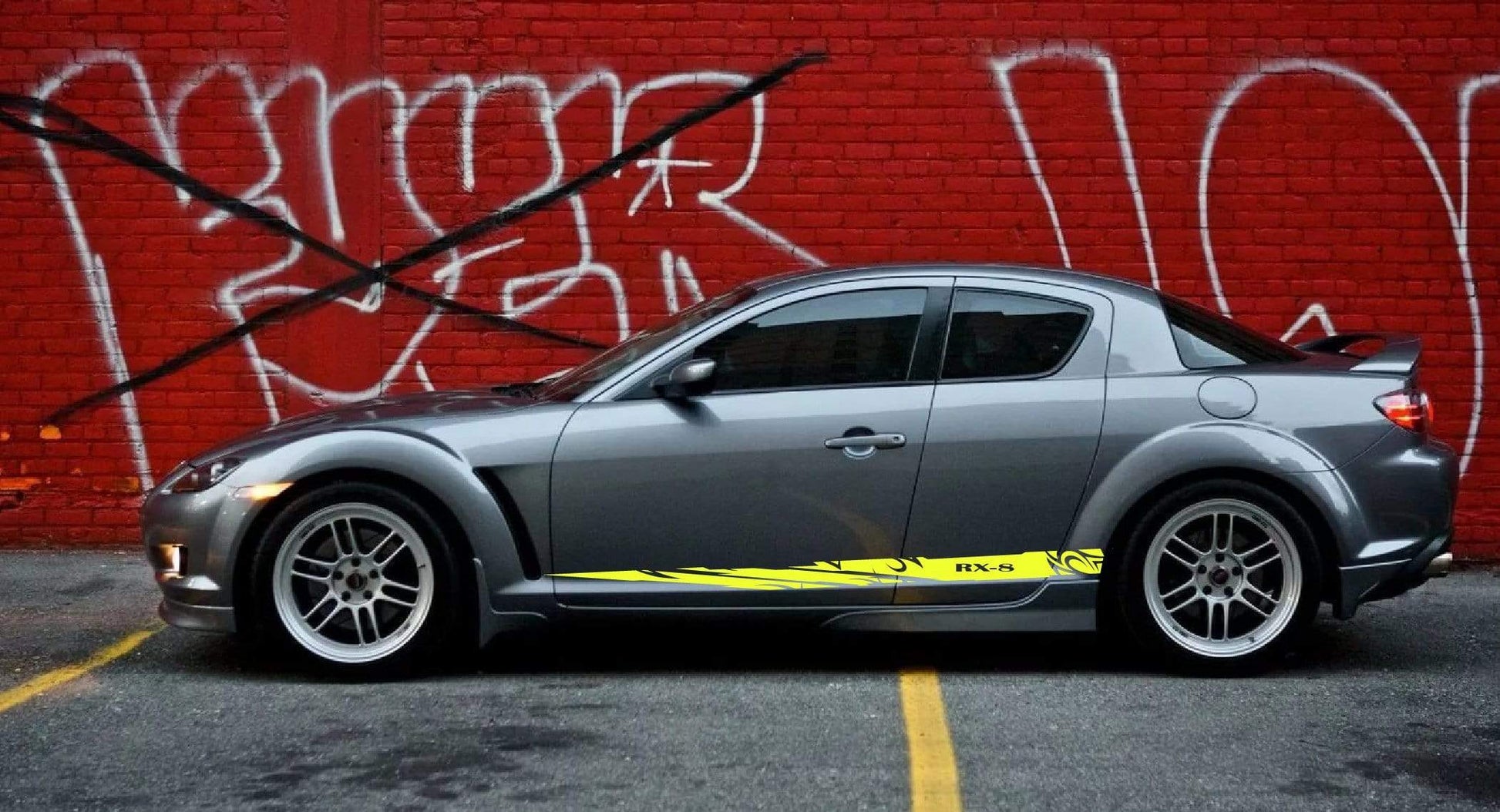 Premium Vinyl Stickers Compatible With Mazda RX-8 Style Design Graphic car stickers