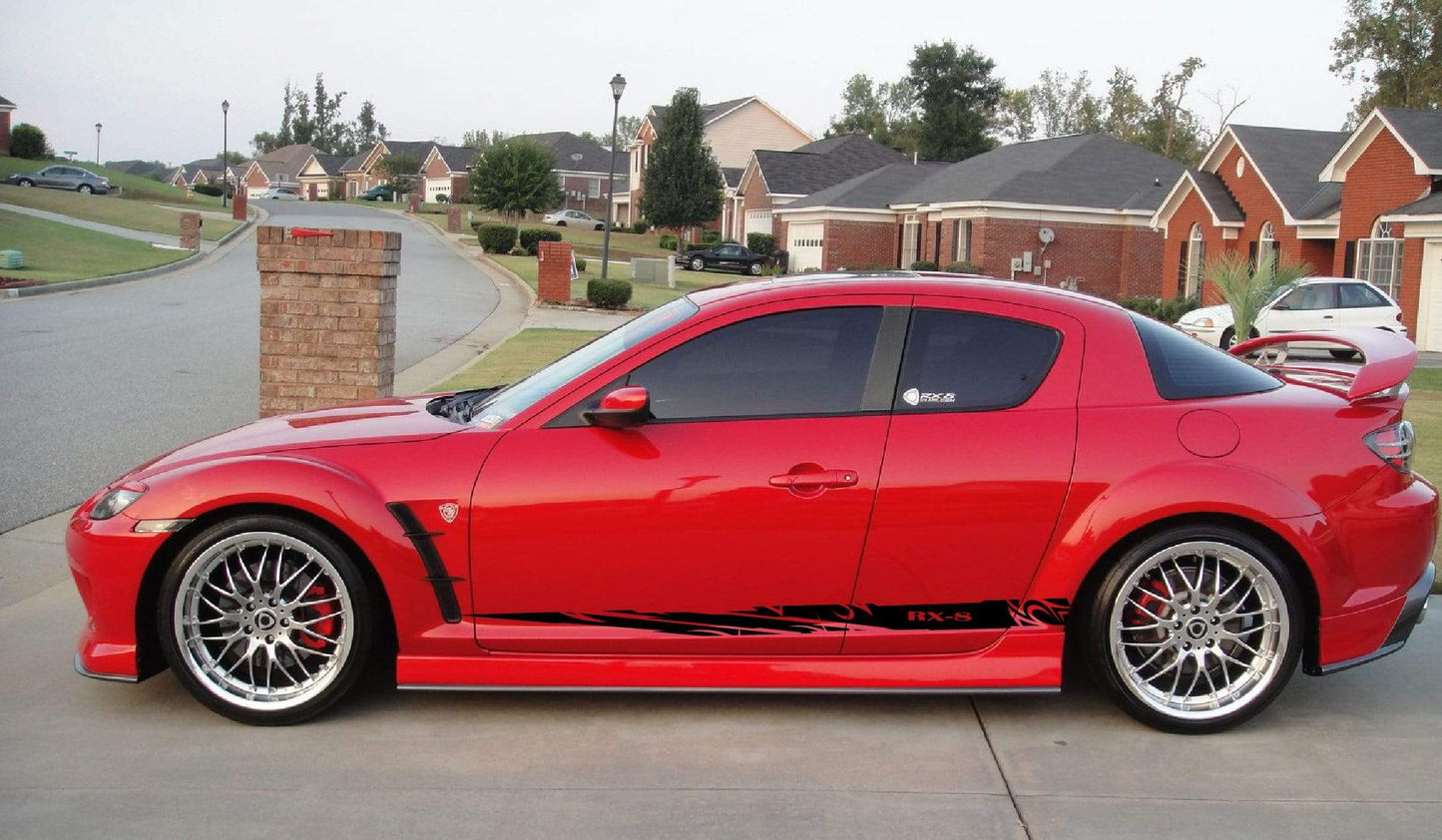 Premium Vinyl Stickers Compatible With Mazda RX-8 Style Design Graphic car stickers