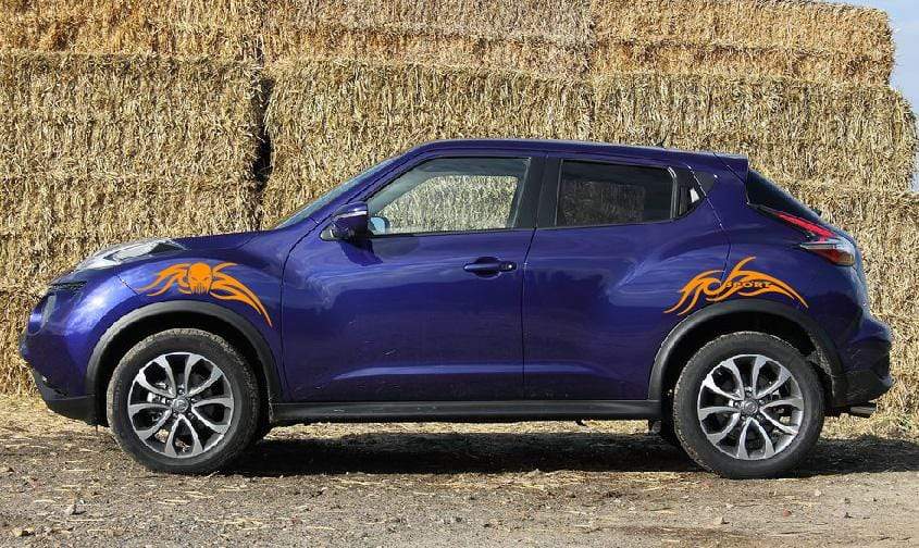 Premium Vinyl Sticker Compatible With Nissan Juke 4 decals Design