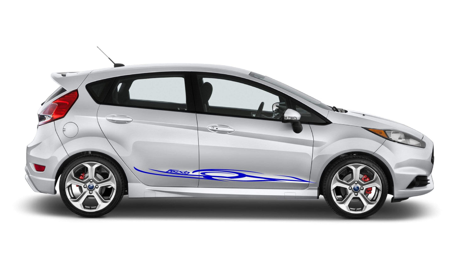 Premium Vinyl Stickers Compatible with Ford Fiesta Decorative car decals Tribal Design