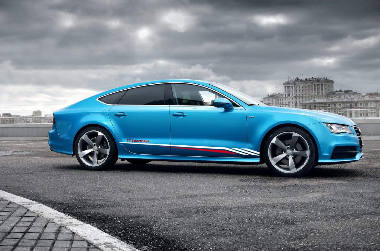 Attractive Stickers Custom Graphic Decals for AUDI A7 - Brothers-Graphics