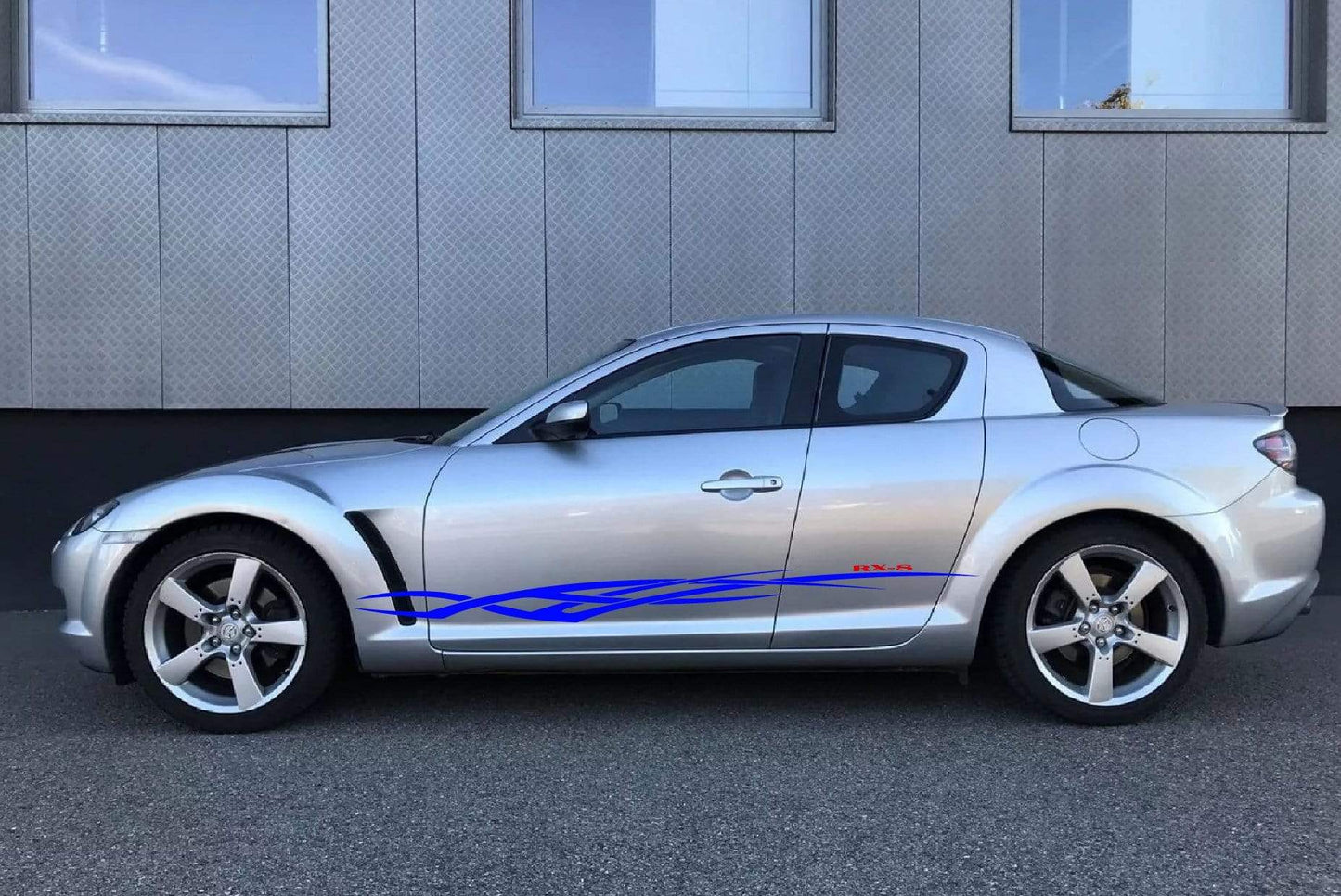 Premium Vinyl Stickers Compatible With Mazda RX-8 Tribal Design Automotive decals