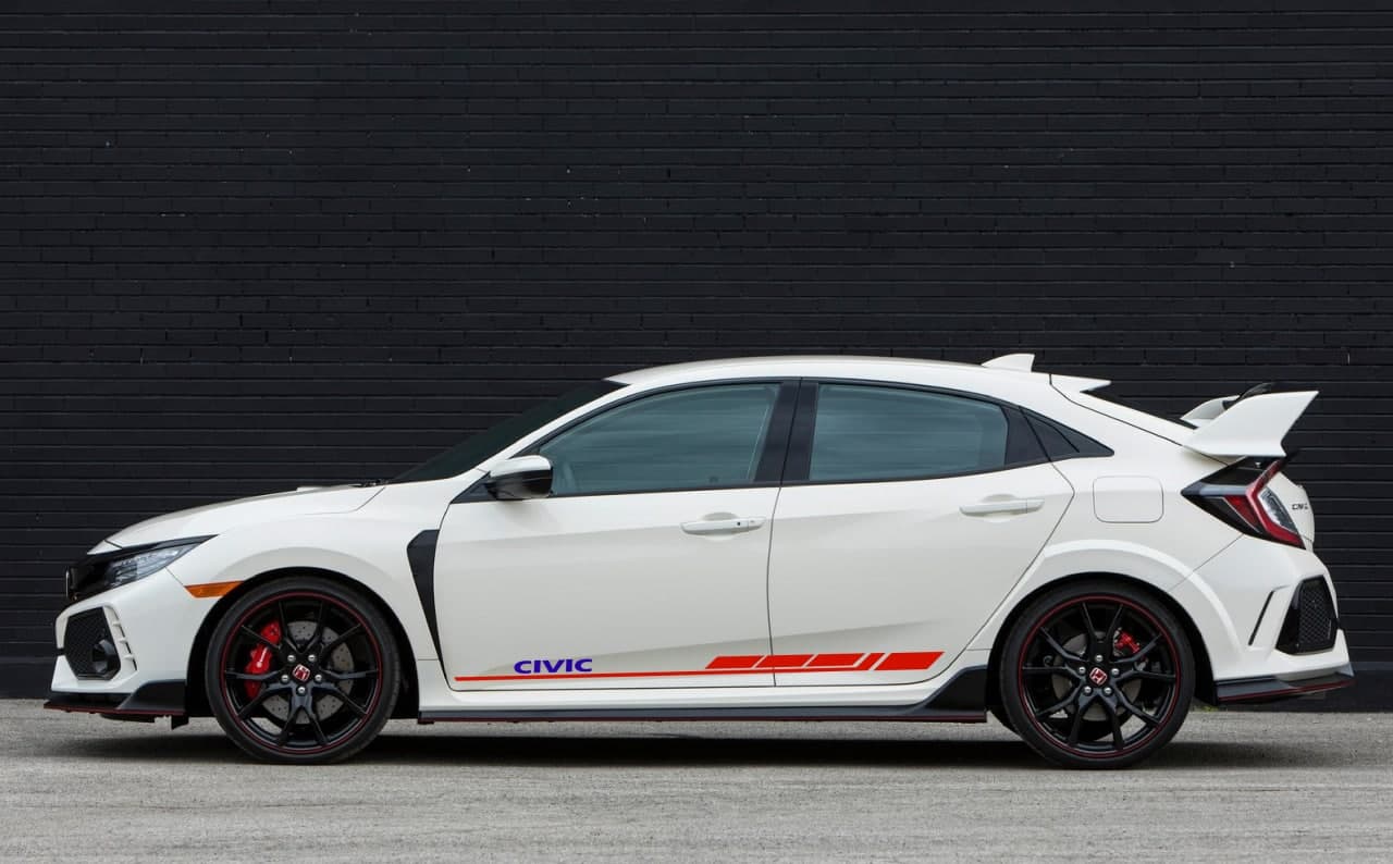 Vinyl Graphics Block Graphic Line Stickers Compatible With Honda Civic, All Models Size