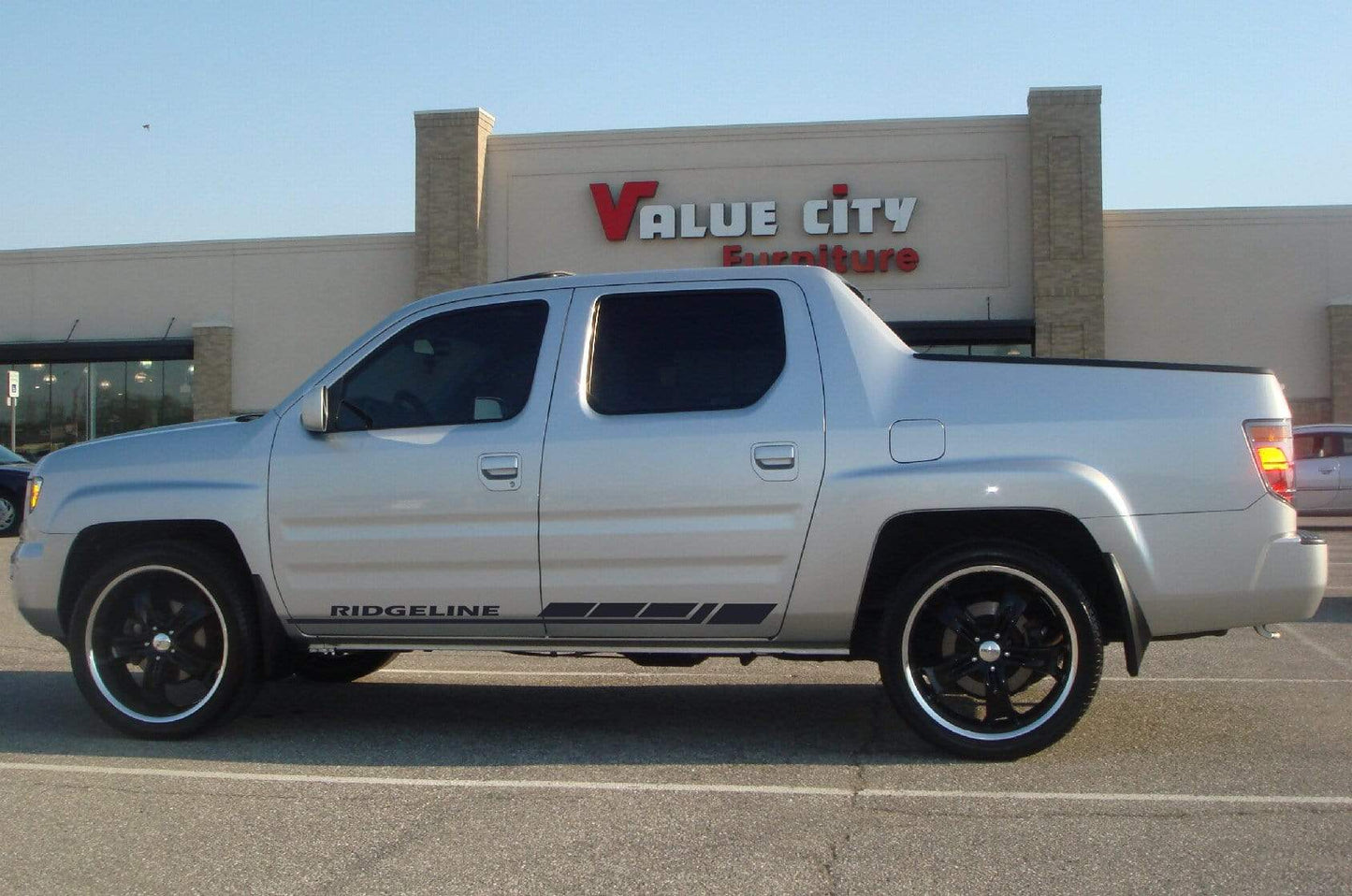 Vinyl Graphics Block Line Graphics Vinyl Stickers Compatible With Honda Ridgeline