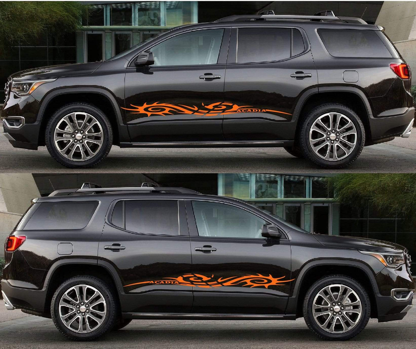 Custom Decal Vinyl Graphic Racing Decals for GMC Acadia - Brothers-Graphics