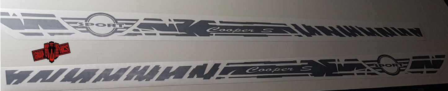 Premium Stickers Compatible With Mini Cooper Countryman Clubman Paceman Style Design