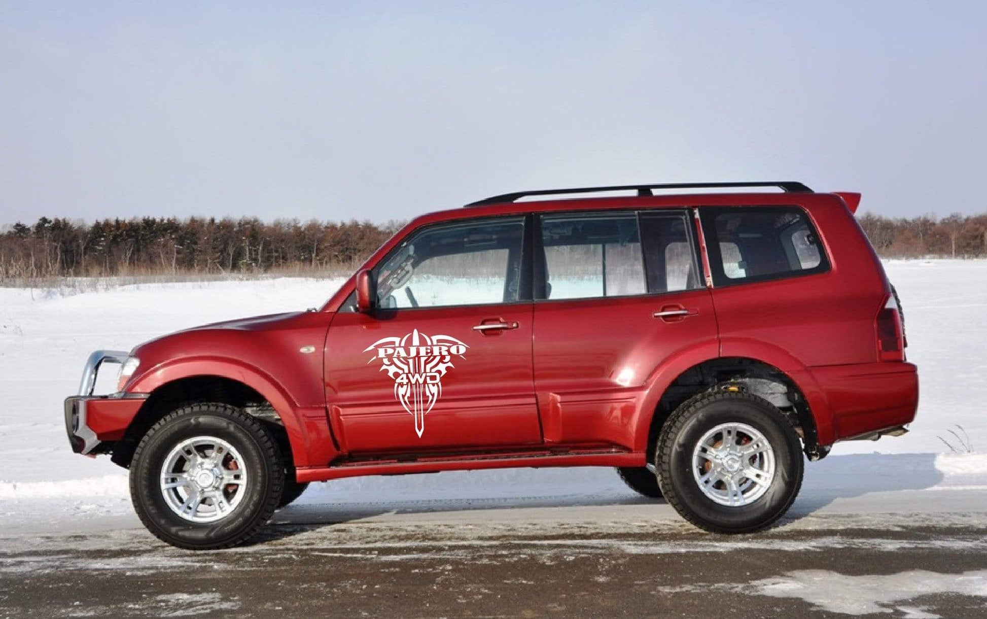 Premium Quality Stickers Compatible with Mitsubishi Pajero Vinyl car stickers Automotive decals