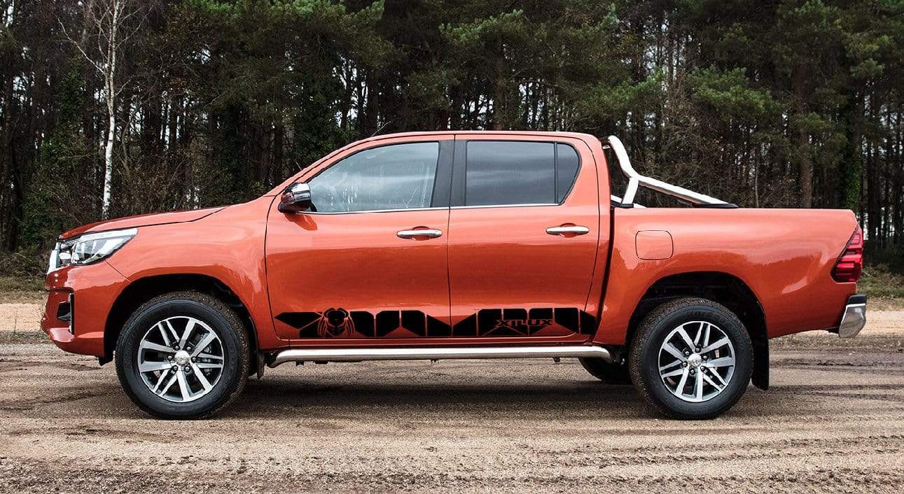Decal Sticker Vinyl Side Racing Stripes for Toyota Hilux