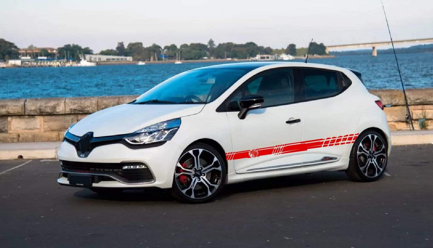 Eagle Graphic renault stickers Racing Stripes for Renault Clio renault clio car decals