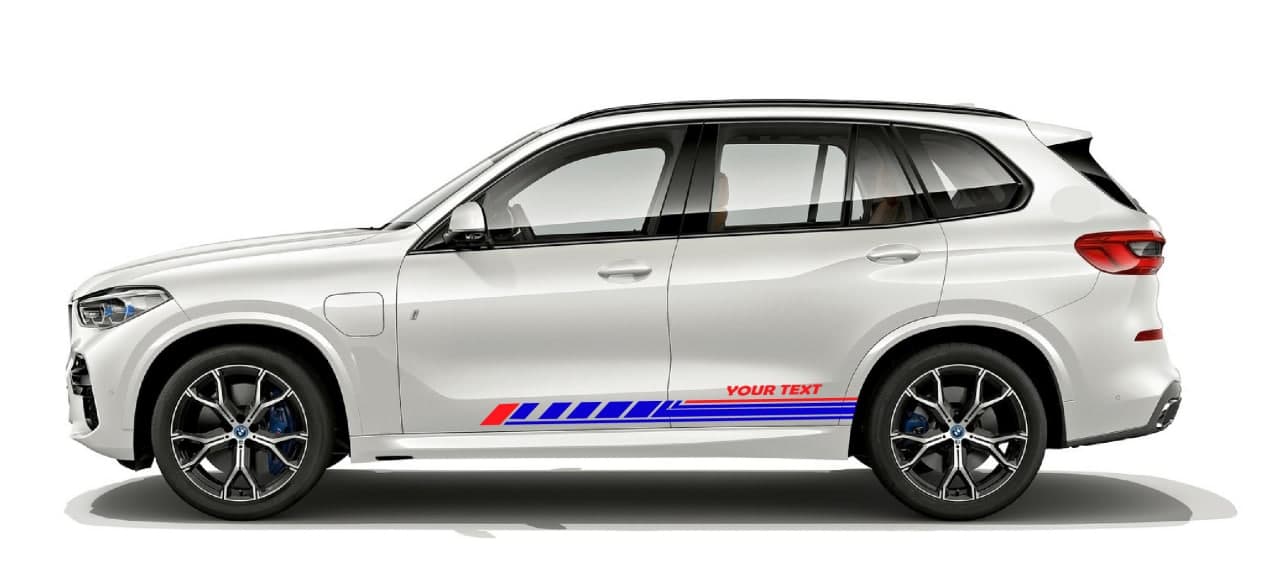 Vinyl Graphics Elegant graphic 2 colors universal sticker decal Kit for Car Any Vehicle | UNIVERSAL STICKERS