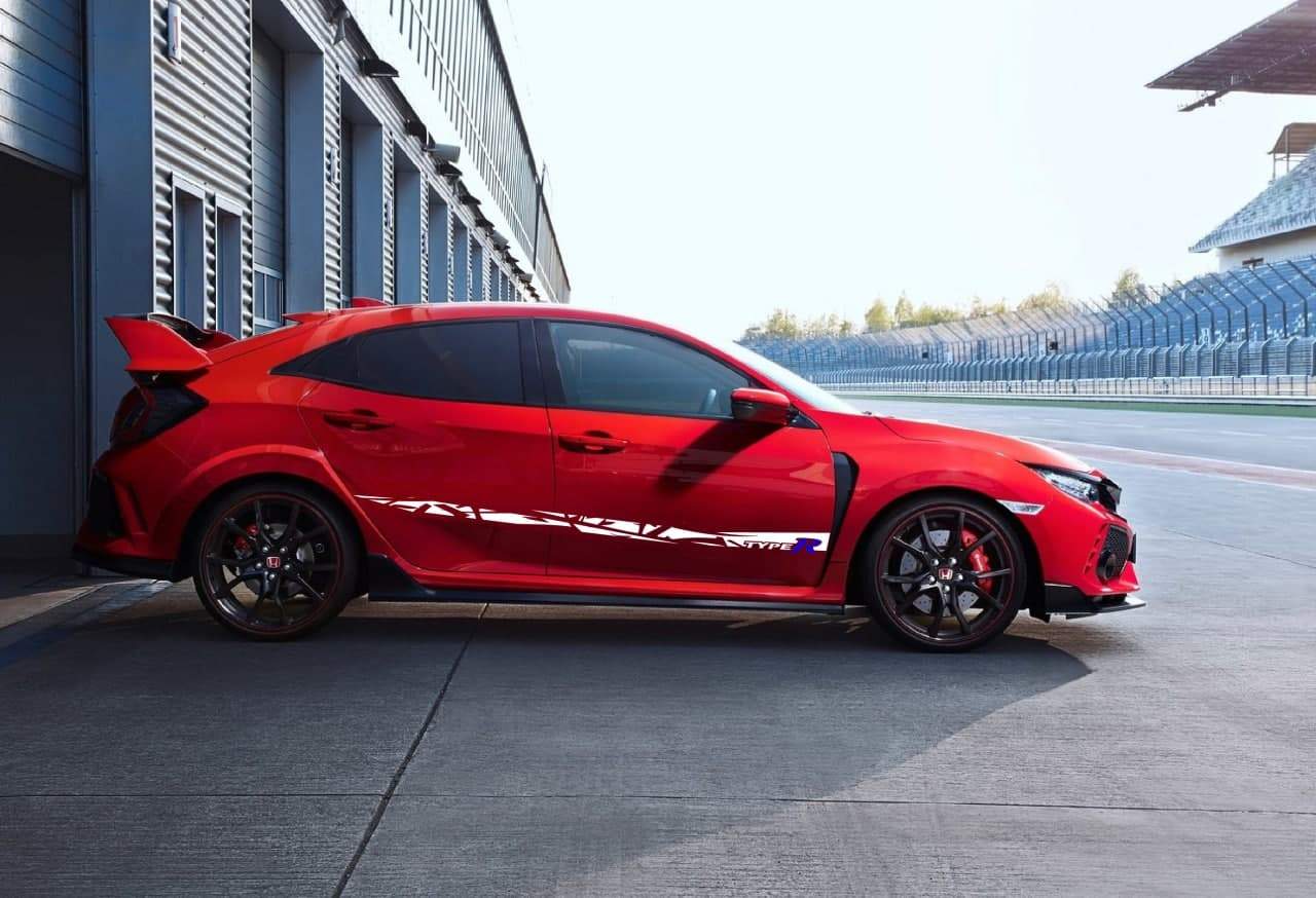Vinyl Graphics EXtreme Line Graphic Line Stickers Compatible With Honda Civic, All Models Size