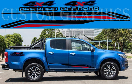 Vinyl Graphics Figure design Stickers Car Vinyl Stripes Compatible with Chevrolet Colorado