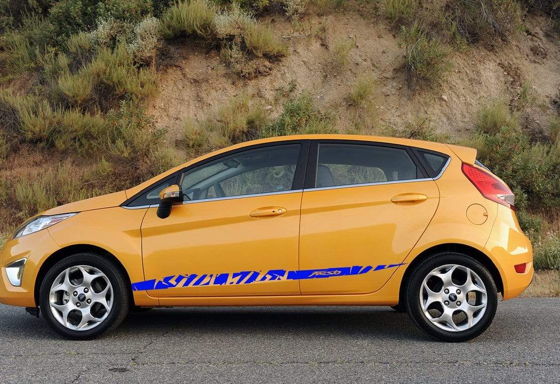 New Premium Vinyl Stickers Compatible with Ford Fiesta Stylish Exclusive Car