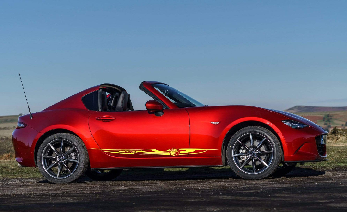 Vinyl Graphics Miata decal kits Vinyl Decal Custom Stickers For Mazda MX-5 Premium Quality Stickers Compatible With Mazda MX-5 Miata Eagle Line Design Premium Quality, 
