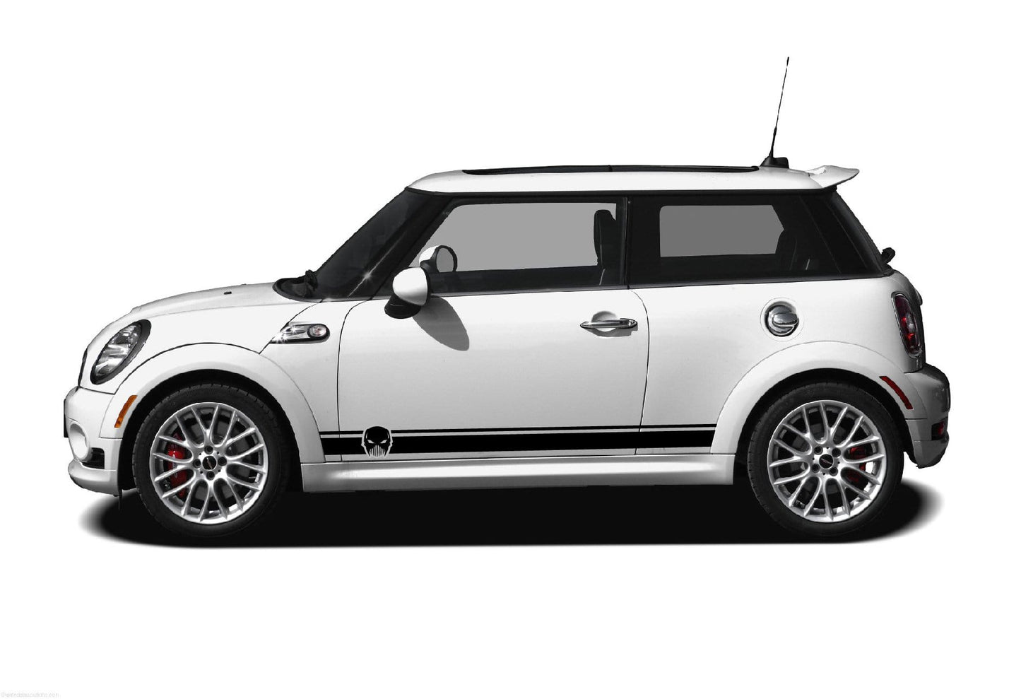 Premium Quality Vinyl Sticker fit Mini Cooper Man Line Design car Automotive decals Clubman, John Cooper, Countryman