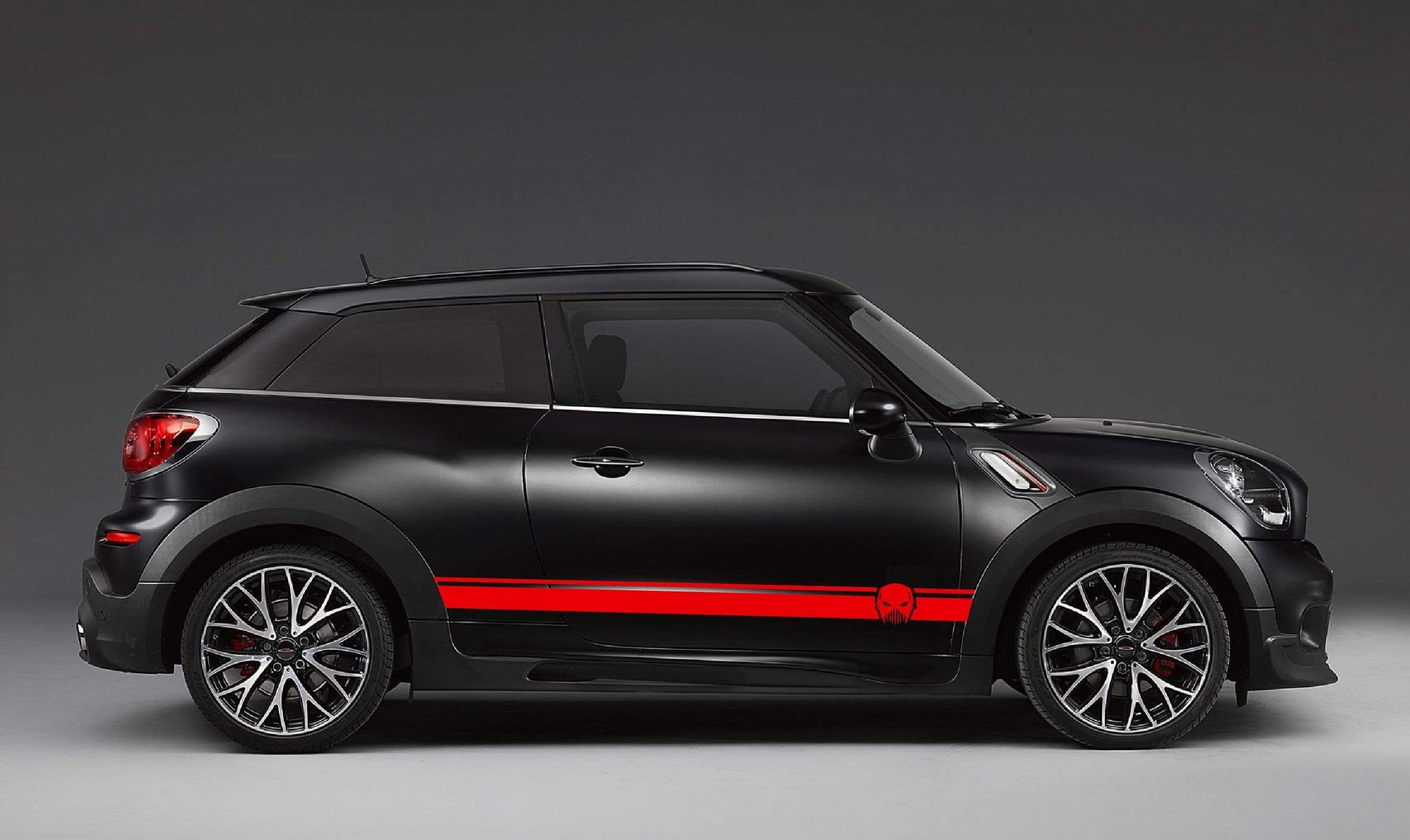 Premium Quality Vinyl Sticker fit Mini Cooper Man Line Design car Automotive decals Clubman, John Cooper, Countryman
