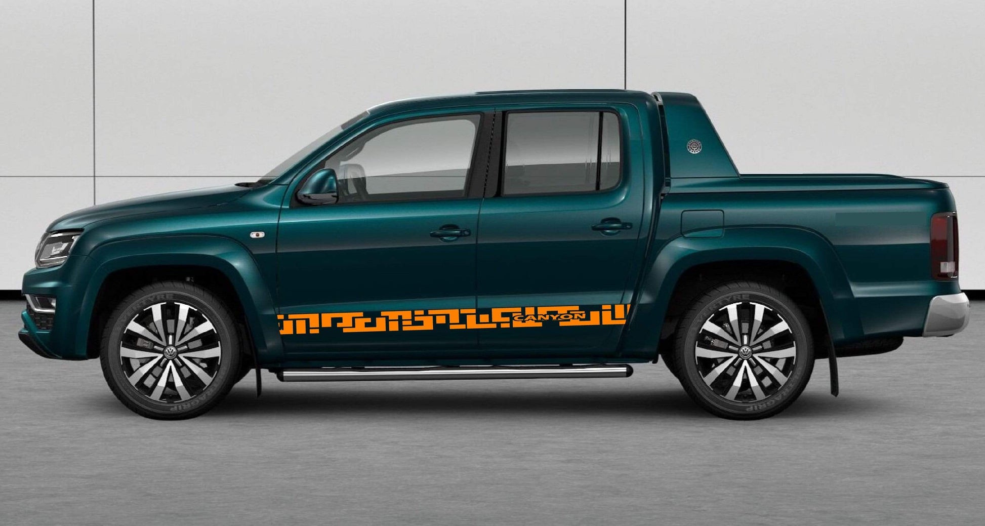NEW Block Graphics for Volkswagen Amarok | Premium Stripe Decals for 2010–2025 Models