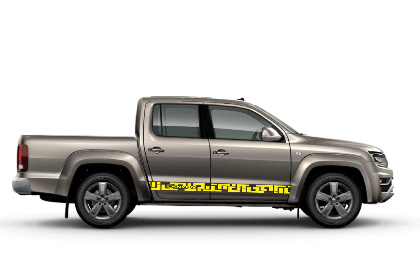 NEW Block Graphics for Volkswagen Amarok | Premium Stripe Decals for 2010–2025 Models